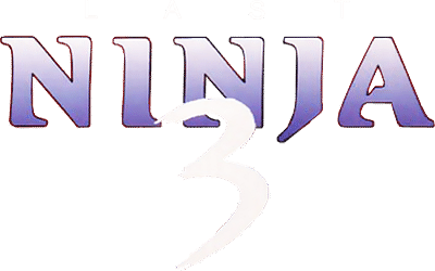 Last Ninja 3 logo for Commodore 64